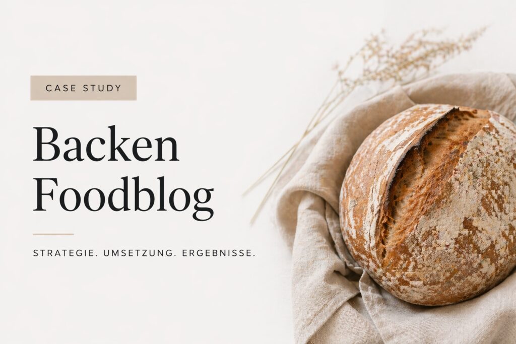 Backen Foodblog Case Study
