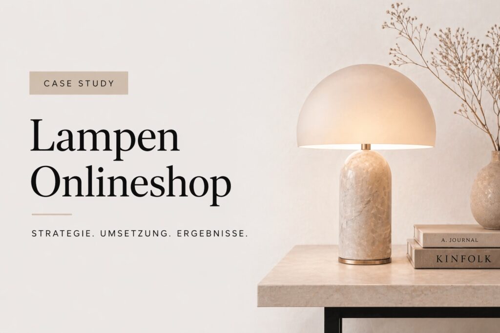 lampen onlineshop case study pinterest